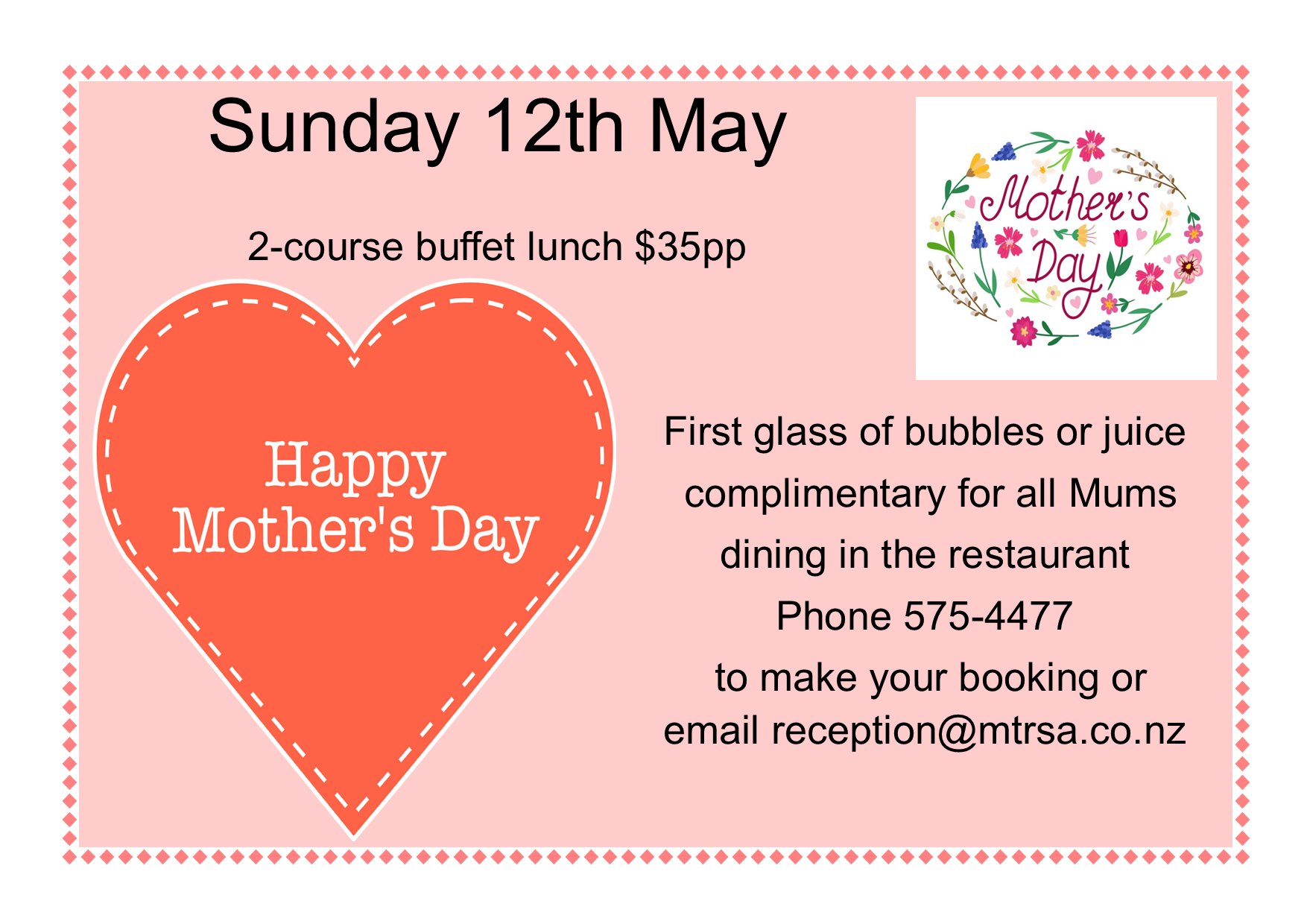 Calendar β Mount Maunganui RSA