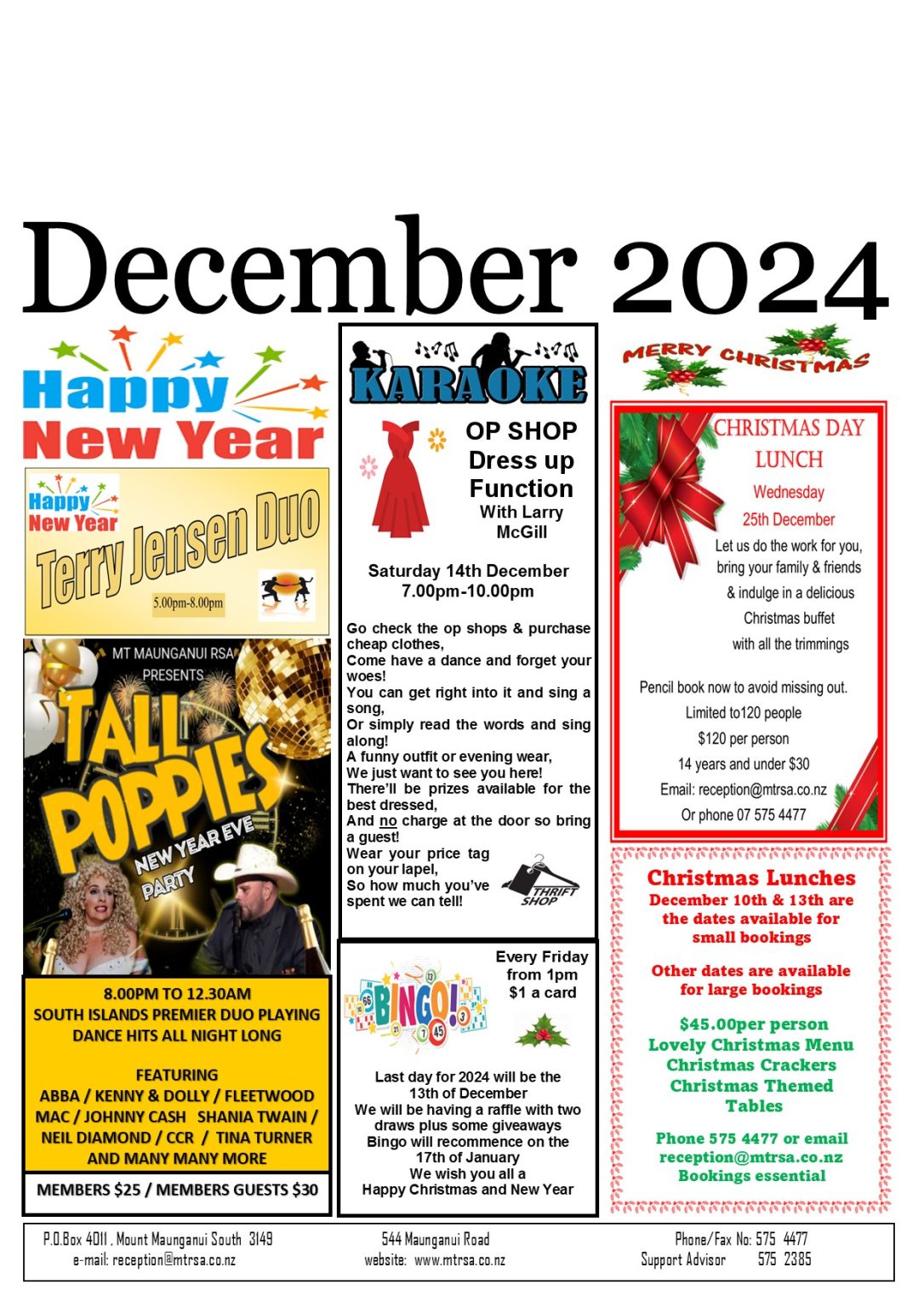 News β Mount Maunganui RSA